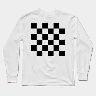 chessboard design Long Sleeve T-Shirt